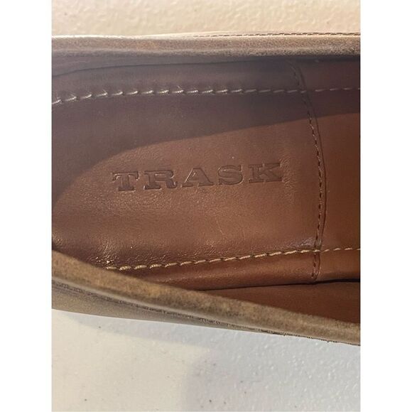 Trask men’s loafers leather size 10 brown - Picture 6 of 7